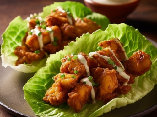 Raising Cane's Chicken Finger Lettuce Wraps Recipe