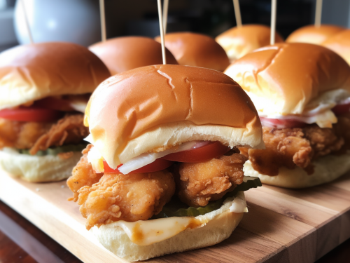 Raising Cane's Chicken Finger Sliders Recipe