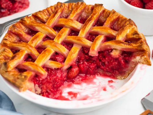 Raspberry Fruit Pie