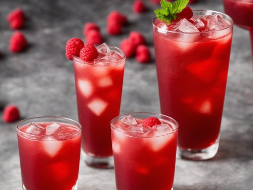 Raspberry Vodka Cocktail