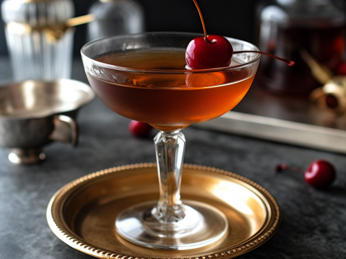 Recipe Name Bourbon Manhattan