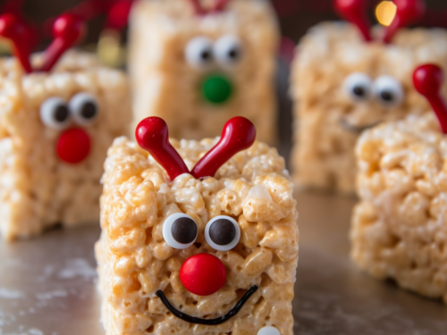 Reindeer Rice Krispie Treats