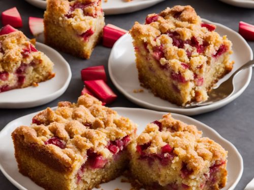 Rhubarb Cake Recipe