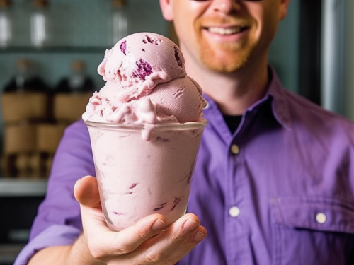 Richard Blais's Peanut Butter and Jelly Ice Cream