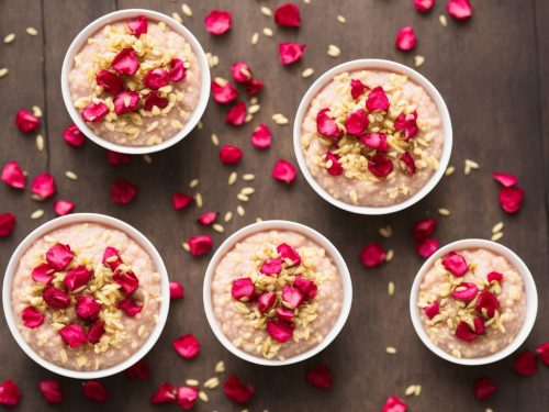 Rose Water Rice Pudding Recipe