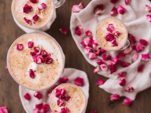 Rose Water Vanilla Latte