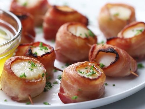 Ruth's Chris Steakhouse's Bacon-Wrapped Scallops Recipe