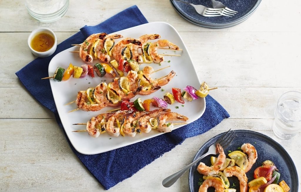 Saffron-and-Shrimp-Skewers-Recipe