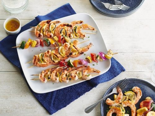 Saffron-and-Shrimp-Skewers-Recipe