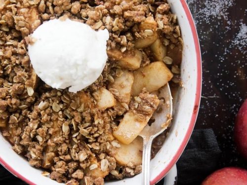 Sara Lee's Caramel Apple Crisp Recipe