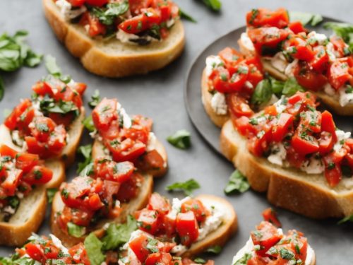 Sardine and Tomato Bruschetta