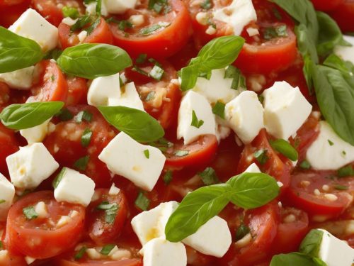 Sbarro's Caprese Salad Recipe