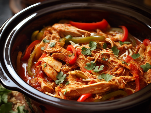 Slow Cooker Chicken Fajitas Recipe