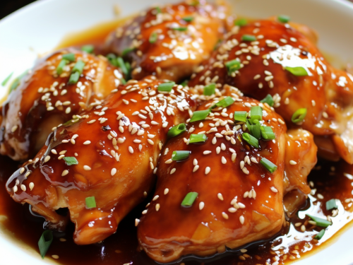 Slow Cooker Honey Garlic Chicken