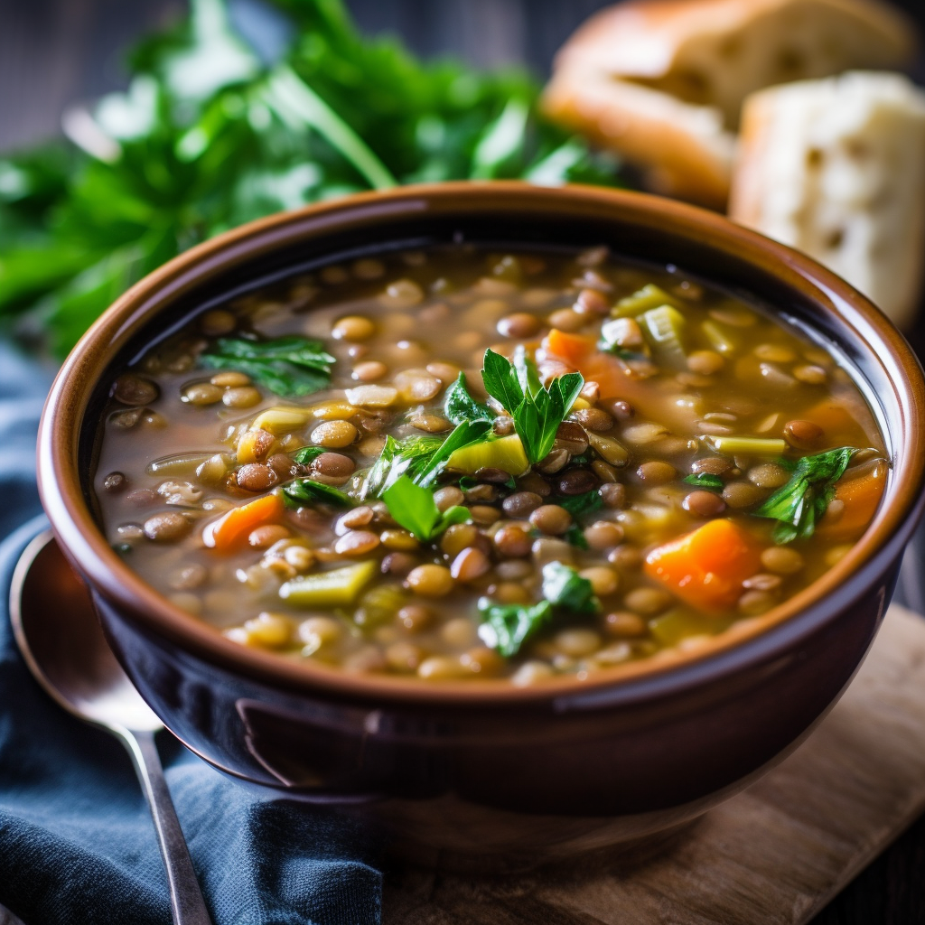 Slow Cooker Lentil Soup Recipe