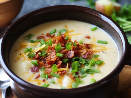 Slow Cooker Potato Soup Recipe