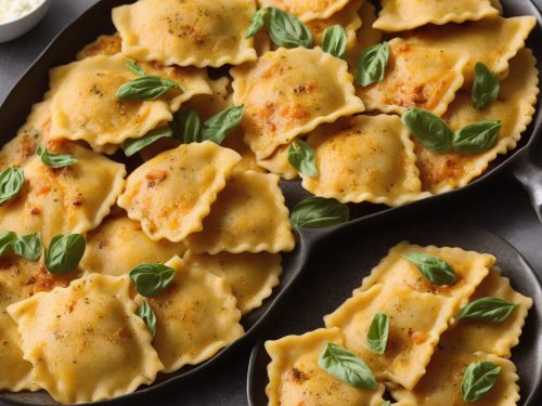 Spago's Butternut Squash Ravioli