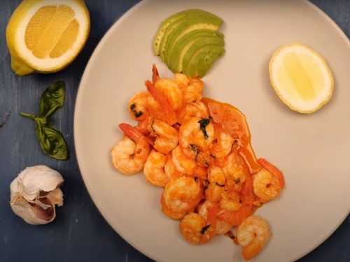 Spicy Sriracha Keto Shrimp Stir Fry Recipe