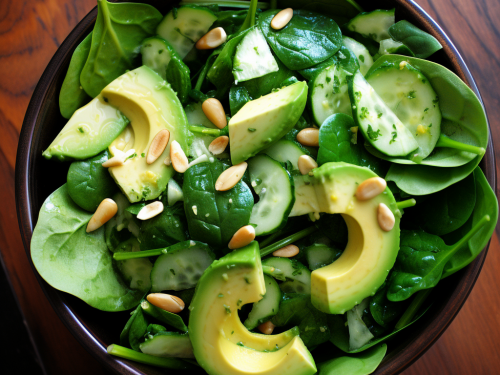 Spinach and Avocado Salad