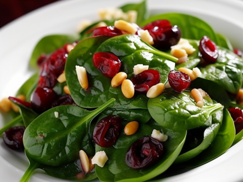 Spinach and Cranberry Salad