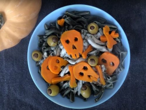 Spooky Vegan Halloween Pasta Recipe