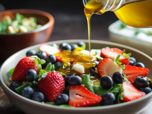 Spring Berry Salad with Honey-Lime Dressing Recipe