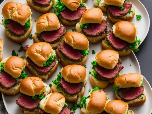 St Patrick's Day Corned Beef Sliders Recipe