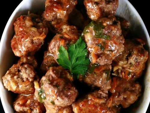 St Patrick's Day Irish Whiskey Meatballs Recipe