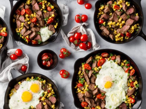 Steak and Shake Breakfast Skillet Recipe