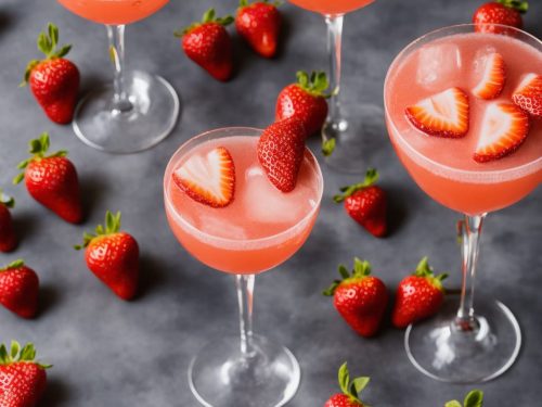 Strawberry Champagne Cocktail Recipe