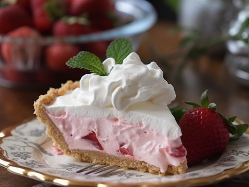 Strawberry Cream Pie Recipe