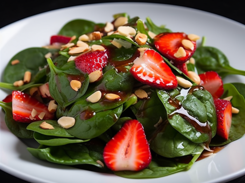 Strawberry Spinach Salad