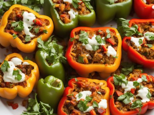 Summer Vegetable Stuffed Peppers Recipe