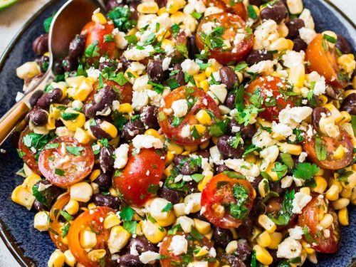 Thanksgiving Corn and Bean Salad Recipe