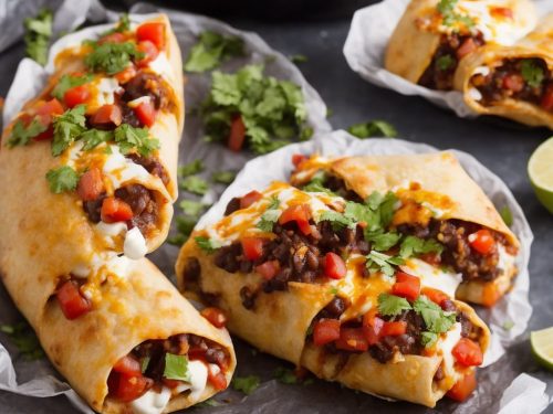 The Border Chimichangas Recipe