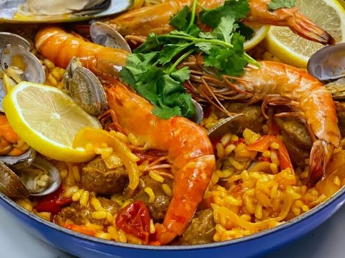 The Ritz-Carlton's Seafood Paella Recipe