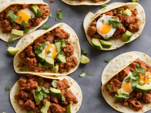 Trader Joe's Soy Chorizo Breakfast Tacos