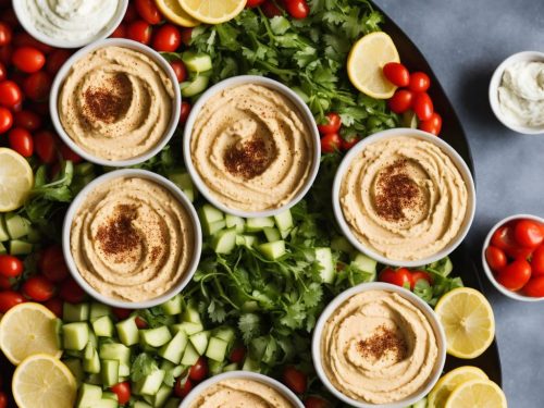 Trio's Hummus Platter Recipe