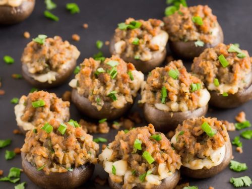 Trio's Stuffed Mushrooms Recipe