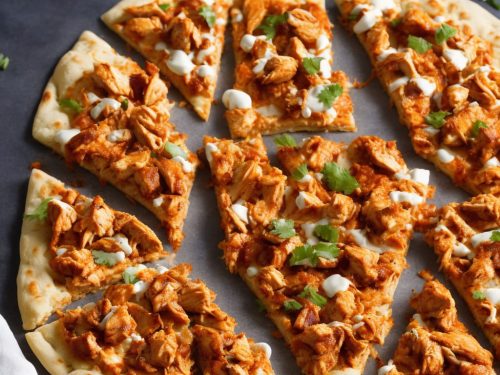 Uno Buffalo Chicken Flatbread Recipe