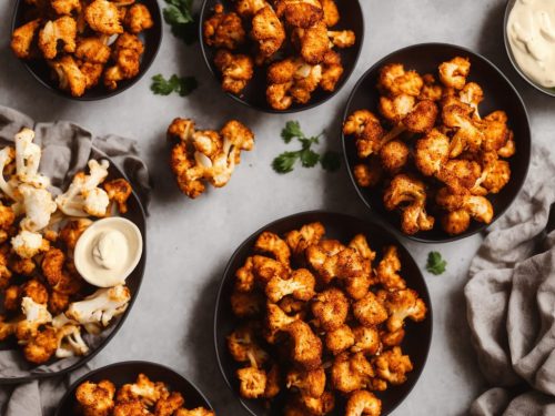 Vegan Air Fryer Buffalo Cauliflower Recipe