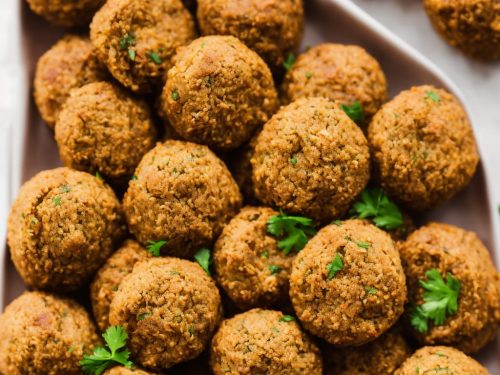 Vegan Air Fryer Falafel Recipe