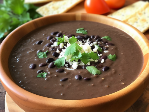 Vegan Black Bean Soup Recipe