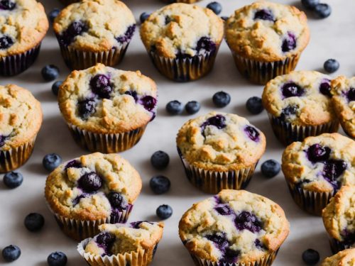 Vegan Blueberry Muffins