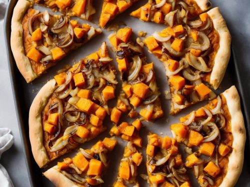 Vegan Butternut Squash and Caramelized Onion Pizza Recipe