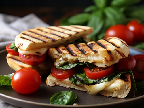 Vegan Caprese Panini Recipe