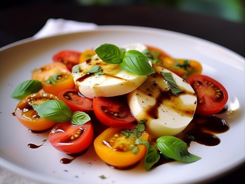 Vegan Caprese Salad