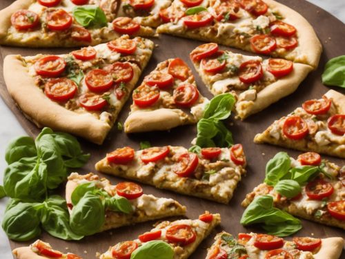 Vegan Cashew Cheese Pizza