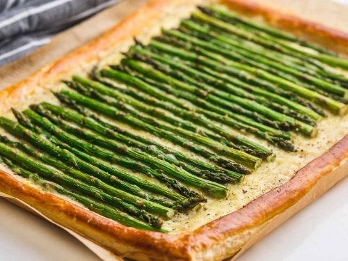 Vegan Easter Asparagus Tart Recipe