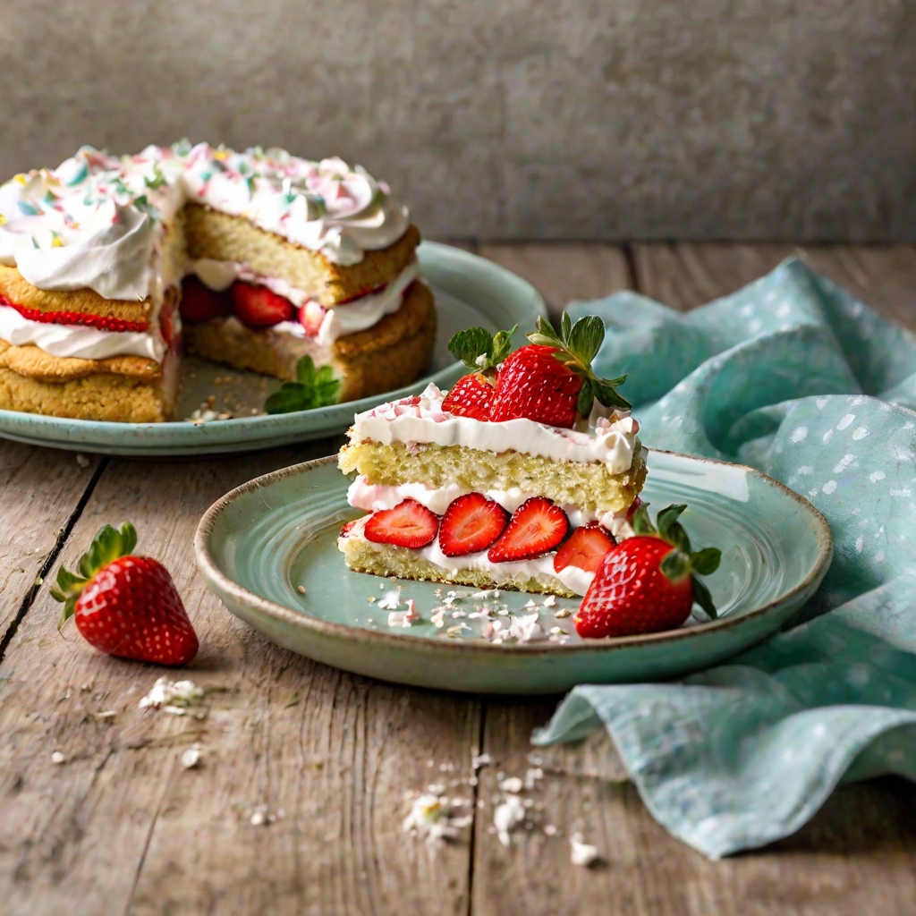 Vegan Easter Strawberry Shortcake Recipe